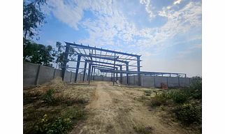 Pre engineered steel building and structure