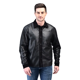 LeatherBlues Lightweight Leather Shirt