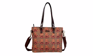 Royal Alpha Printed Tote Bag