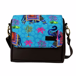 royal elephant designer sling bag