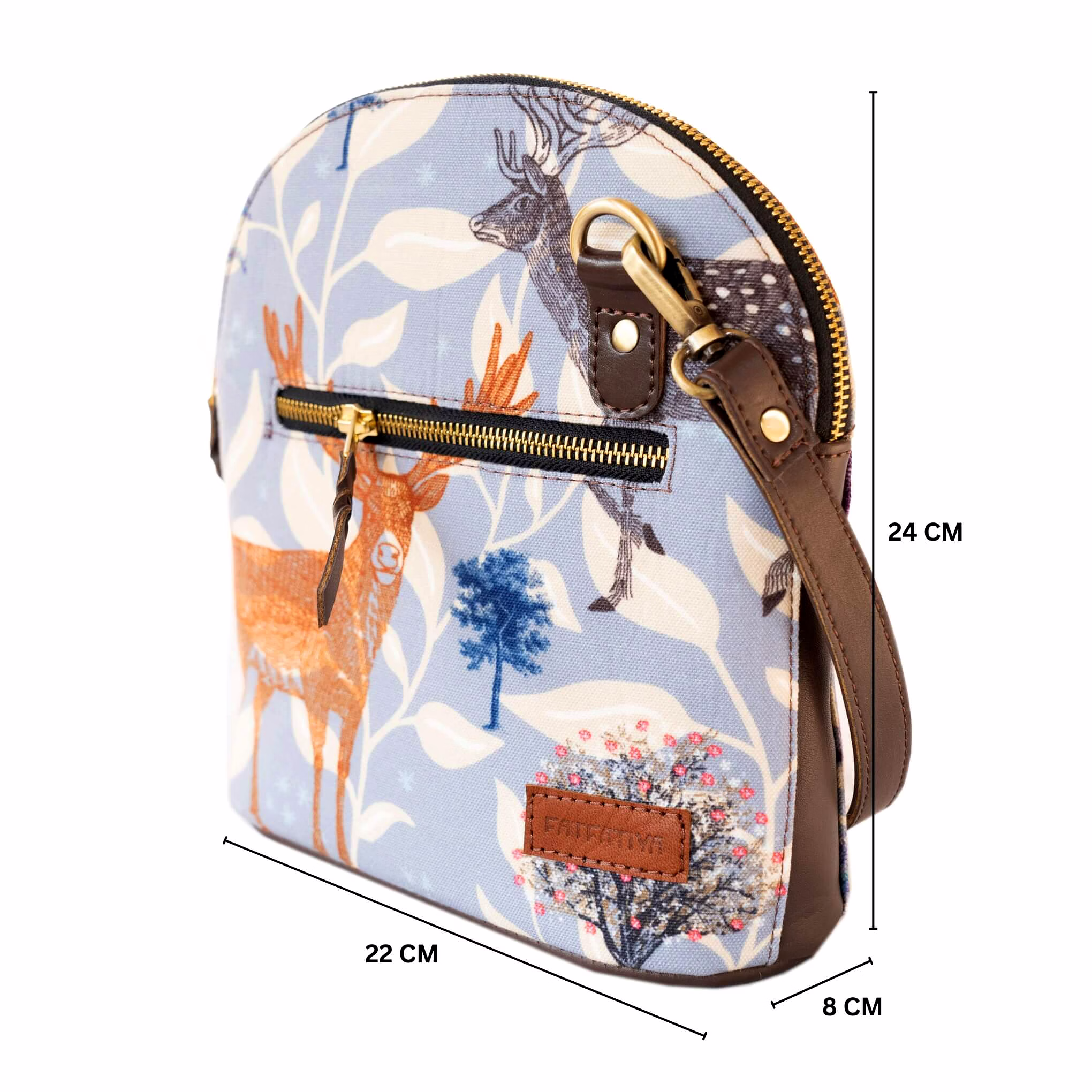 Deer Motif Crossbody Designer Bag image 3