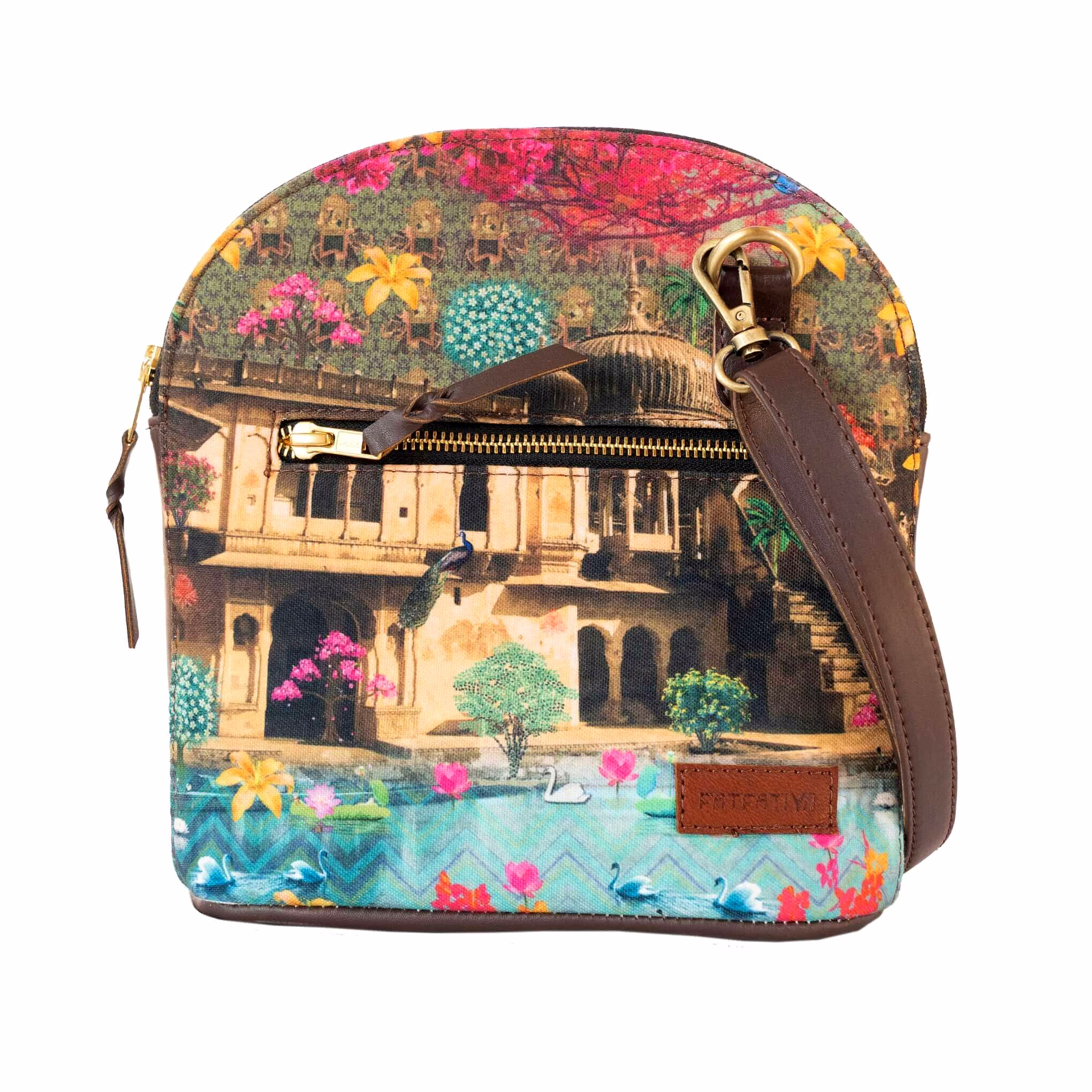 Shekhawati Haveli Crossbody Bag image 1