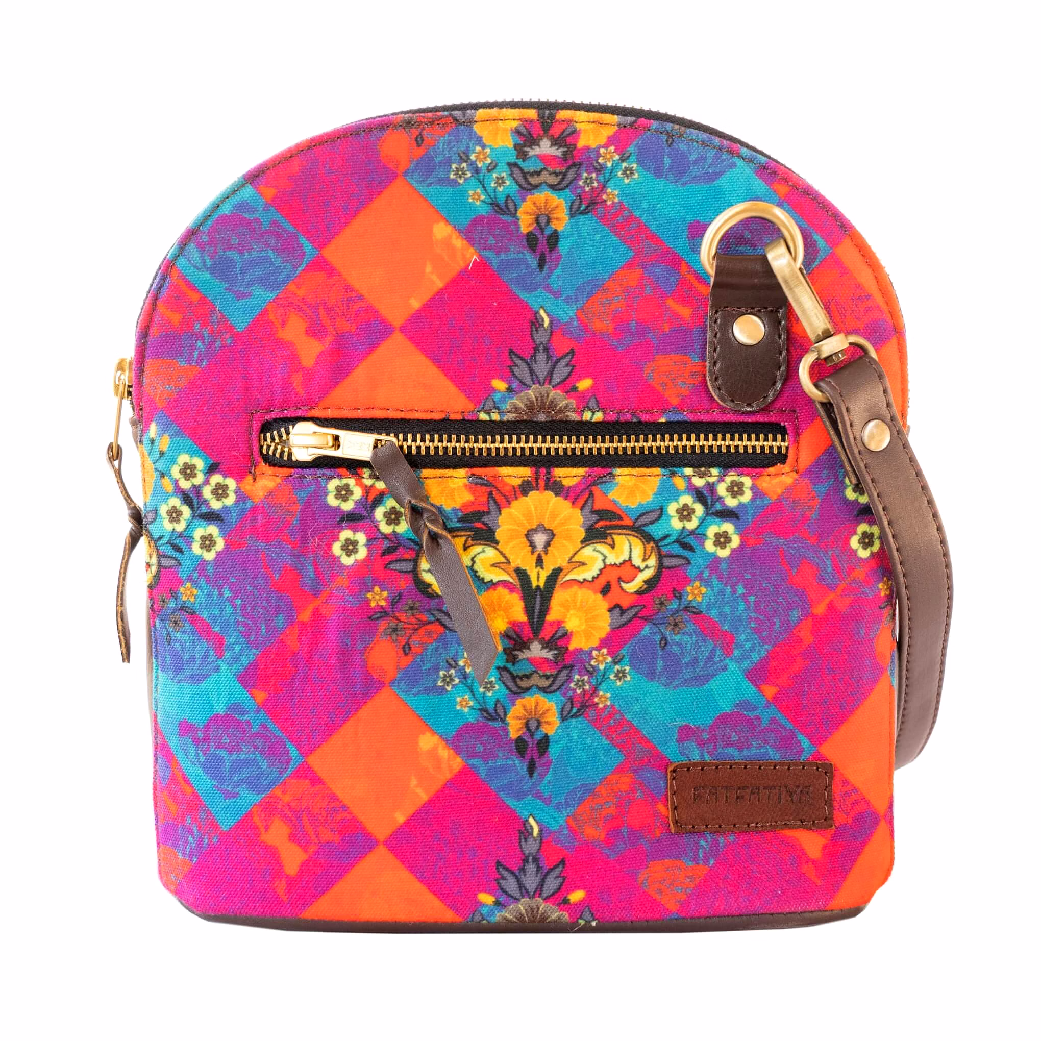 Women Multicolor Floral Crossbody Bag image 1