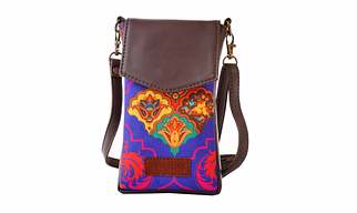 Decorative Pattern Cell Phone Sling Bag