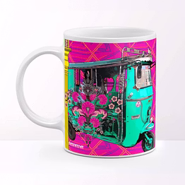 shekhawati street market funky ceramic mug