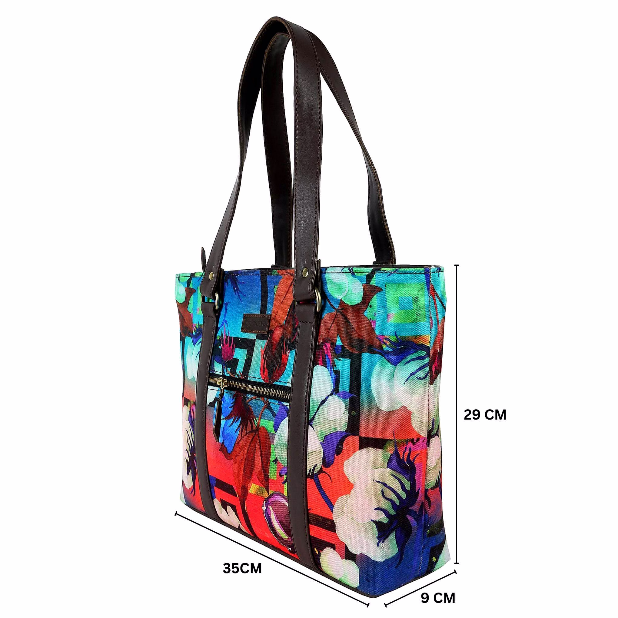 Flower from Center of Earth Tote Bag image 3