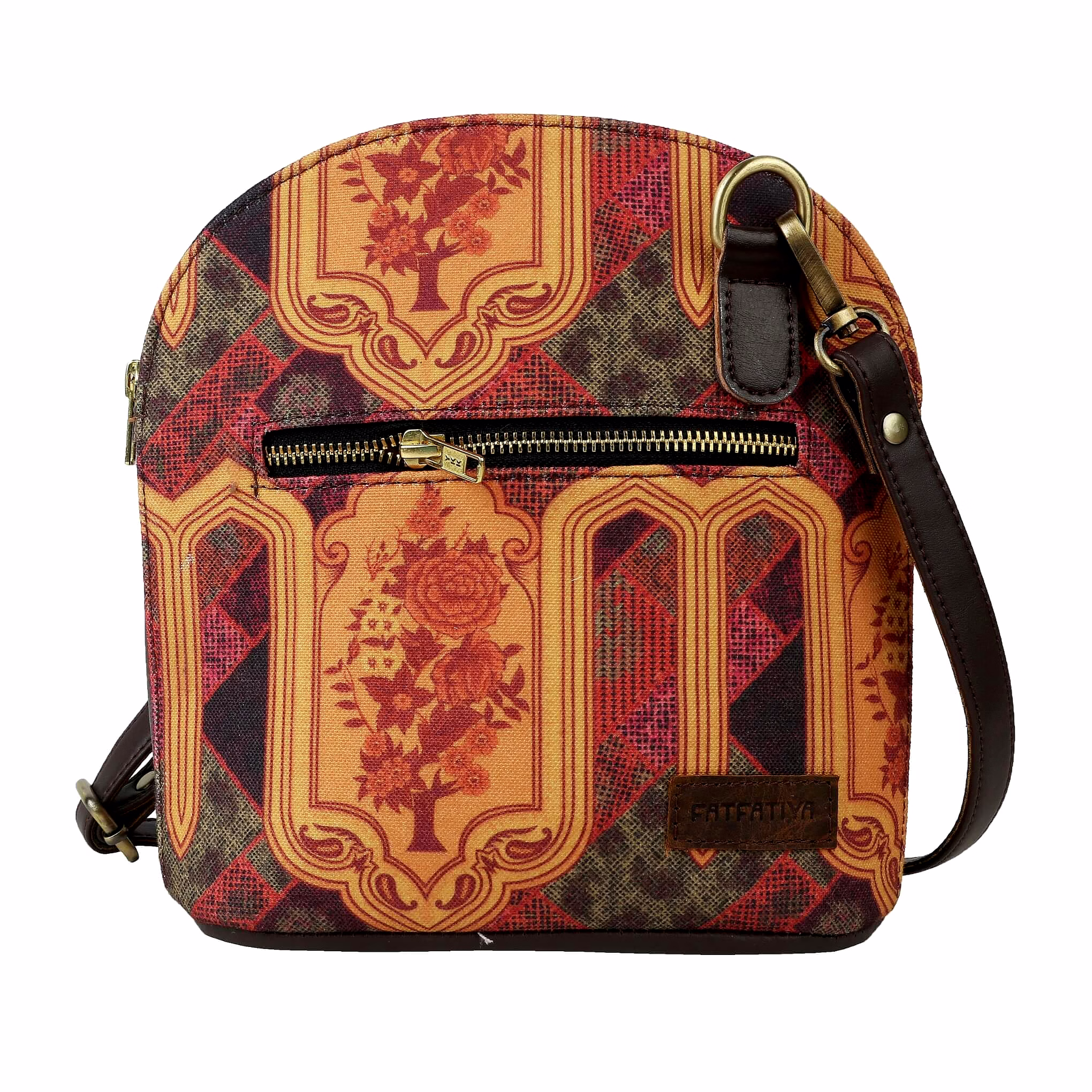 Ethnic Design Canvas Crossbody image 1