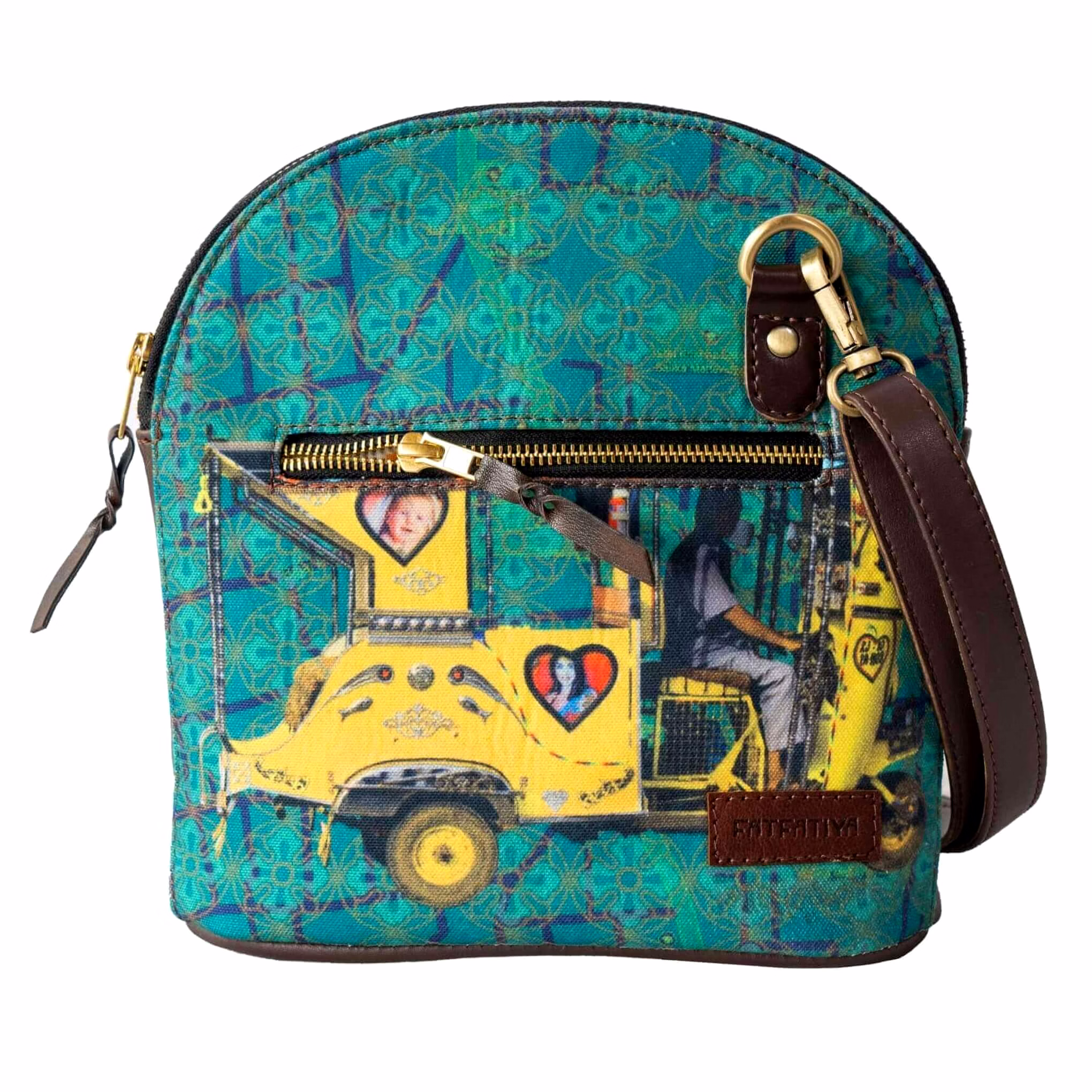 Shekhawati Auto Funky Crossbody Bag image 1