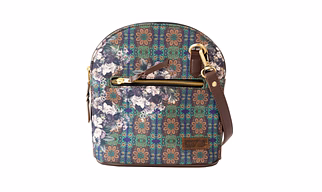 The Elegant Flower of Stone Travel Crossbody Bag