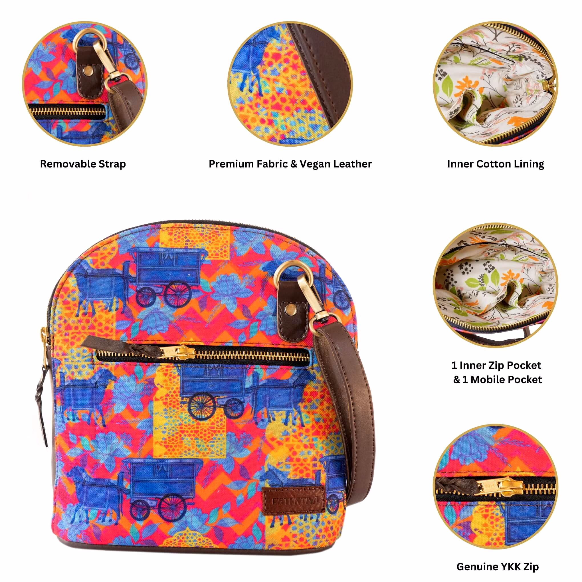 The Royal Journey Crossbody Bag for Women image 4