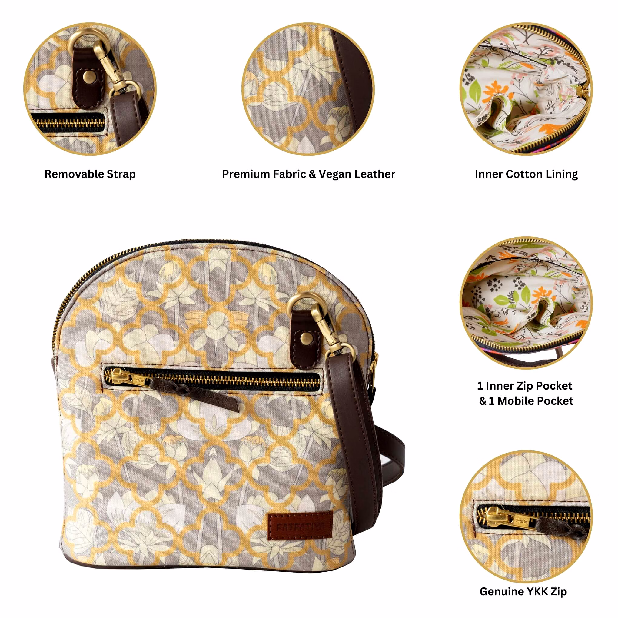 A Walk In Garden Girls Crossbody Bag image 4