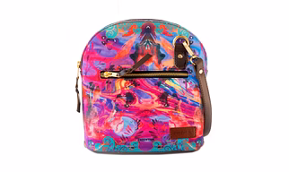 Abstract Love Womens Crossbody Sling Bag
