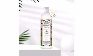 Virgin Coconut Oil, Skin & Hair, Cold Pressed, Moisturizing, Glowing, Soothing Nourishment Anti Dandruff, Rich in Lauric Acid & Vitamin E