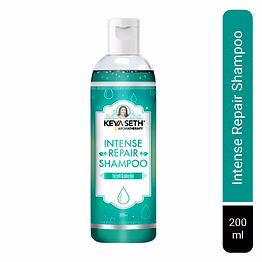 keya seth aromatherapy intense repair shampoo for dry damaged hair- softens, nourishes & strengthens hair with pro -vitamin b5 & geranium oil