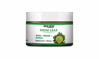 Neem Leaf Powder Face Pack for Women & Men Reduces Acne & Oily Skin + Glowing-100GM
