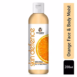 orange face & body moist