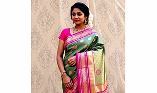 Silk Mark Certified Handloom-made Tussar Silk Sarees