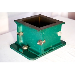 KIW Cast Iron Cube Mould for cement testing block.