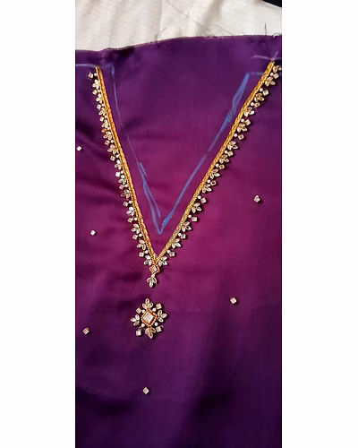 Shalwar neck design-2