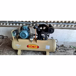 DCM Industrial Grade Air Compressor with 5 HP Motor and 200L Tank