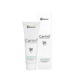 Carinil 10% Xylitol Toothpaste | Anti-Cavity, Diabetic Friendly | Prevents Dry Mouth and Ulcers| No SLS |No Paraben | No Artificial Colours or Flavours | with Fluoride and Herbs