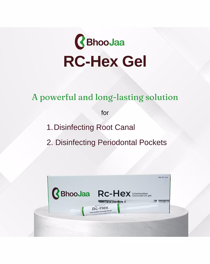 Bhoojaa RC- Hex| Chlorhexine Gluconate 2% Gel | 5g-1