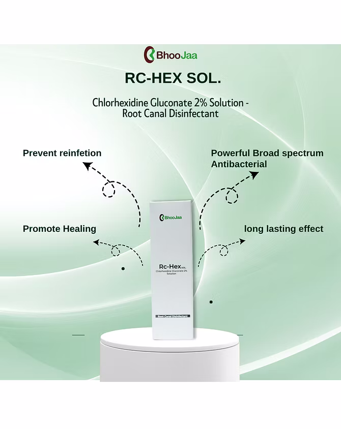 BhooJaa RC-Hex Solution | Chlorhexidine Gluconate 2% Solution| 200ml-1