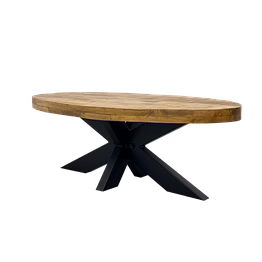 oval coffee table