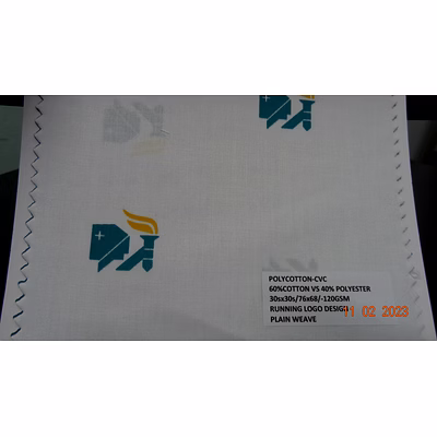 hospital logo printed bedsheet