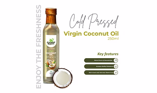 Cold Pressed Virgin Coconut Oil 250ml