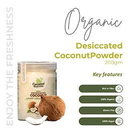 Coconut Republic Organic Desiccated Coconut