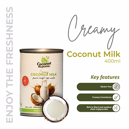coconut republic creamy coconut milk 400 ml