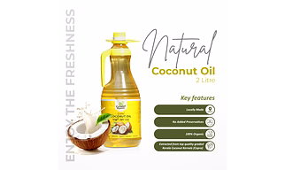 Natural Coconut Oil 2 ltr