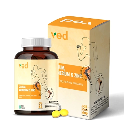 Vedayu Calcium, Magnesium & ZInc