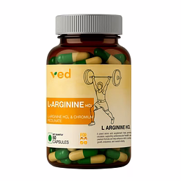 vedayu l arginine 1000mg supplement -veg capsules