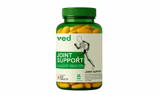 VEDayu Joint Support Supplement with Glucosamine 2100mg, Methyl Sulfonyl Methane 1050mg & Chondroitin 300mg Tablets with Collagen & Vitamin D3 600 IU Per Servings