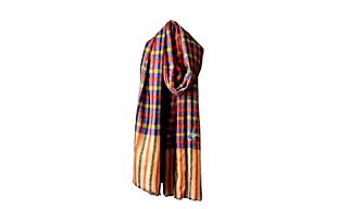 Pure Pashmina Wrap with Sozni Embroidery