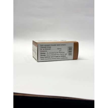 Sildenafil 100mg Chewable Tablets-3