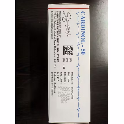 CARDINOL-50 TAB -  Dr Precision-1
