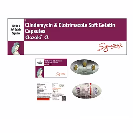 CLOZOLE-CL VAGINAL SUPPOSITORY SOFT GELATIN CAP -  Dr Precision-1