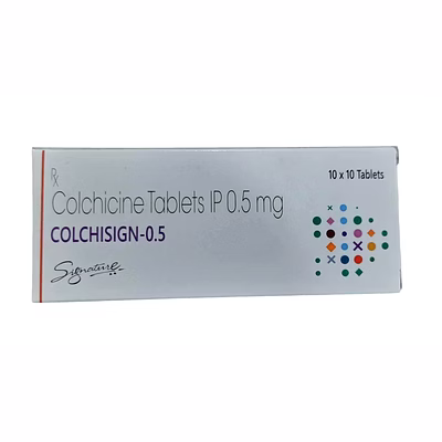 colchicine 0.5mg tab - dr precision