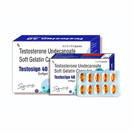 testosign 40 softgel cap - dr precision