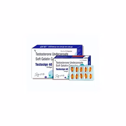 TESTOSIGN 40 SOFTGEL CAP -  Dr Precision-12757665