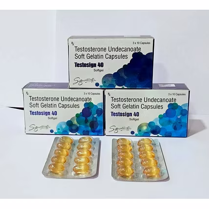 TESTOSIGN 40 SOFTGEL CAP -  Dr Precision-1