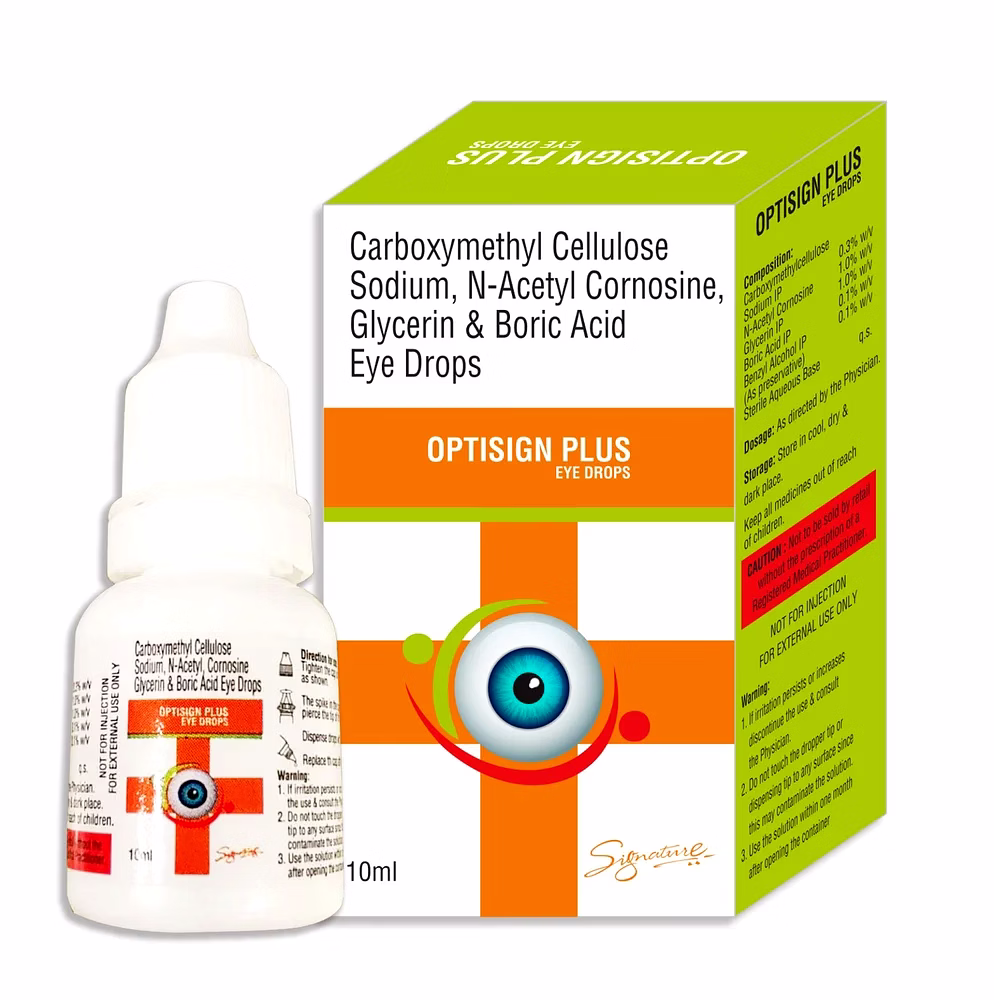 OPTISIGN PLUS EYE DROP -  Dr Precision image 1