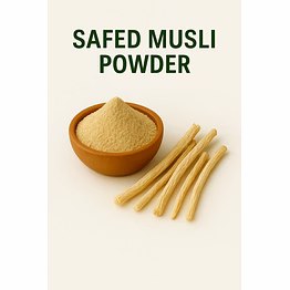 premium safed musli powder for bulk purchase | wholesale supplier & importer