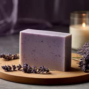 Private Label Premium Natural Handmade Lavender Calming Soap (OEM & Bulk)
