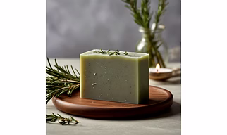 Private Label Premium Natural Handmade Rosemary Revival Soap (OEM & Bulk)