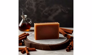 Private Label Premium Natural Handmade Oudh & Cinnamon Soap (OEM & Bulk)