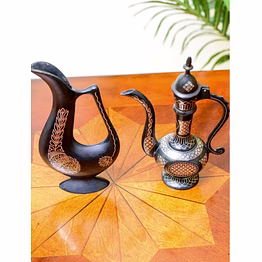 bidri art - hand crafted jug